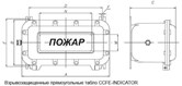 CCFE-INDICATOR - размеры